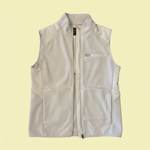 FIGS | Light Grey On-Shift Fleece Vest
